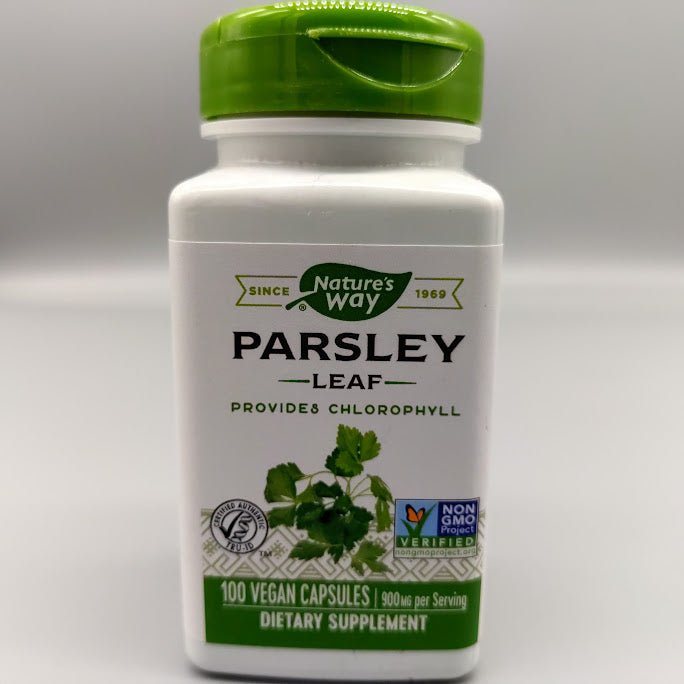 Parsley - Leaf - 900mg - 100 Vegan Capsules