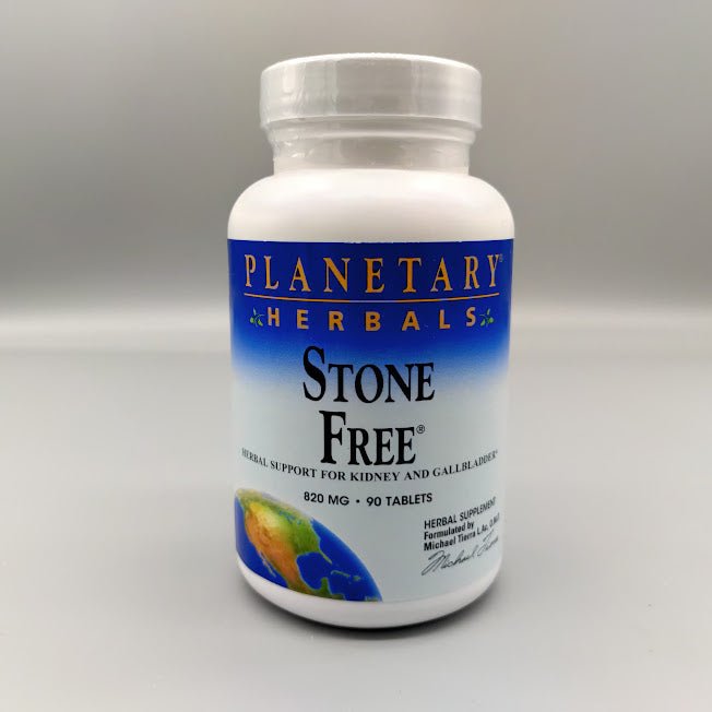 Pastillas Stone Free 820mg - 90 Tablets - Planetary Herbals.