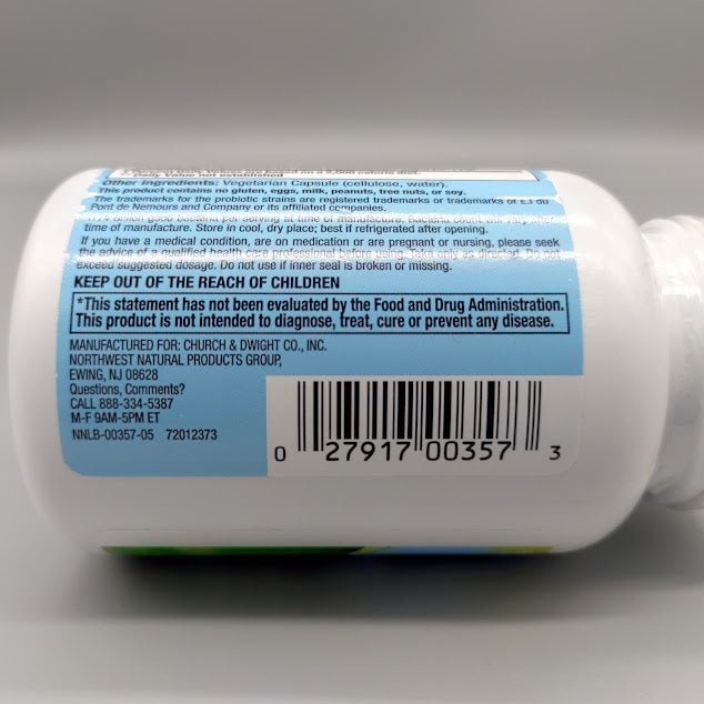 PB8 - Probiotic - Acidophilus - 120 Vegetarian Capsules