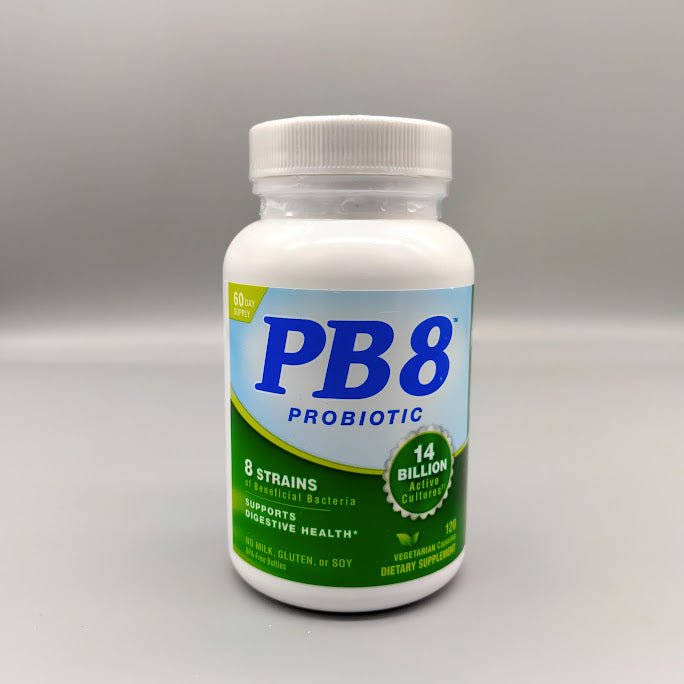 PB8 - Probiotic - Acidophilus - 120 Vegetarian Capsules