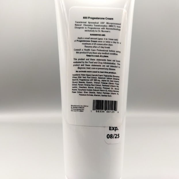 Progesterone 600 mg - Dr. Norman&#39;s