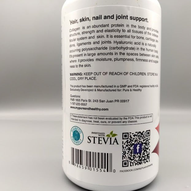 Pure &amp; Healthy Pure Collagen 32oz