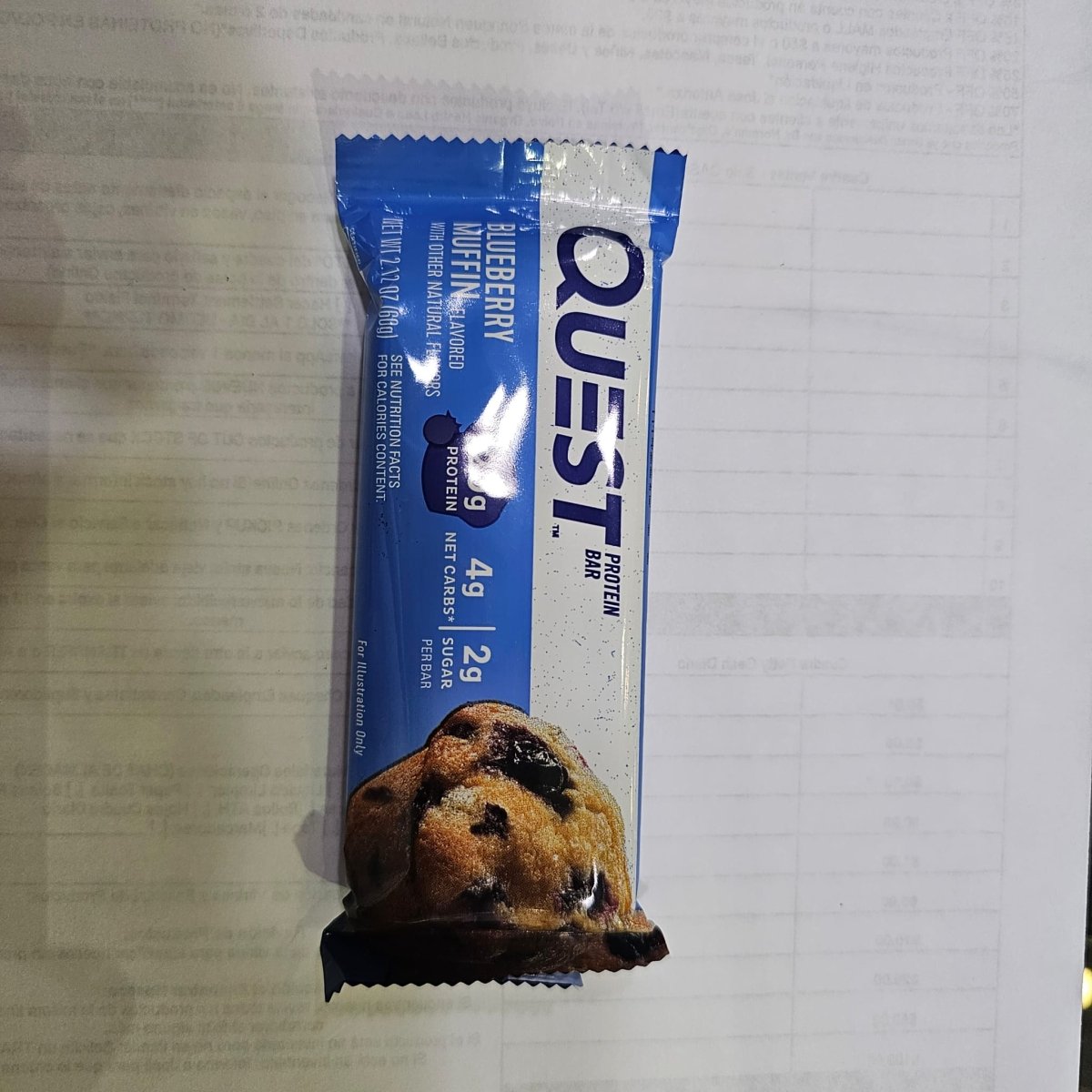 Quest Blueberry Muffin Protein Bar 2.1 oz