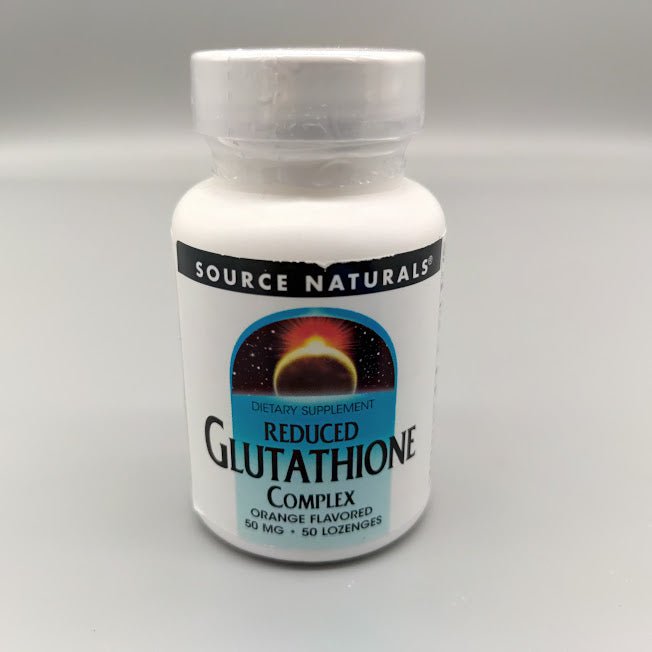 Reduced Glutathione Complex - Orange Flavored - 50mg - 50 Lozenges