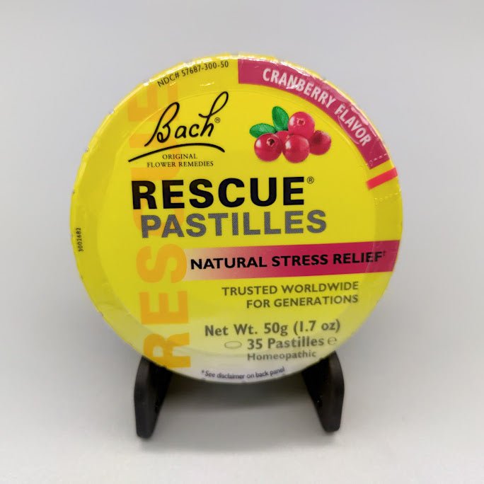 Rescue Pastilles - Alivio Natural del Estrés - Cranberry - 1.7oz