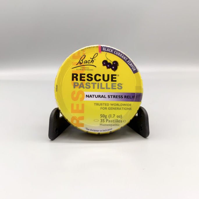 Rescue Pastilles - Natural Stress Relief - Black Currant - 12 Units Display