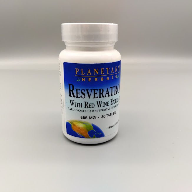 Resveratrol Extract with Red Wine Tablets, 30 Count