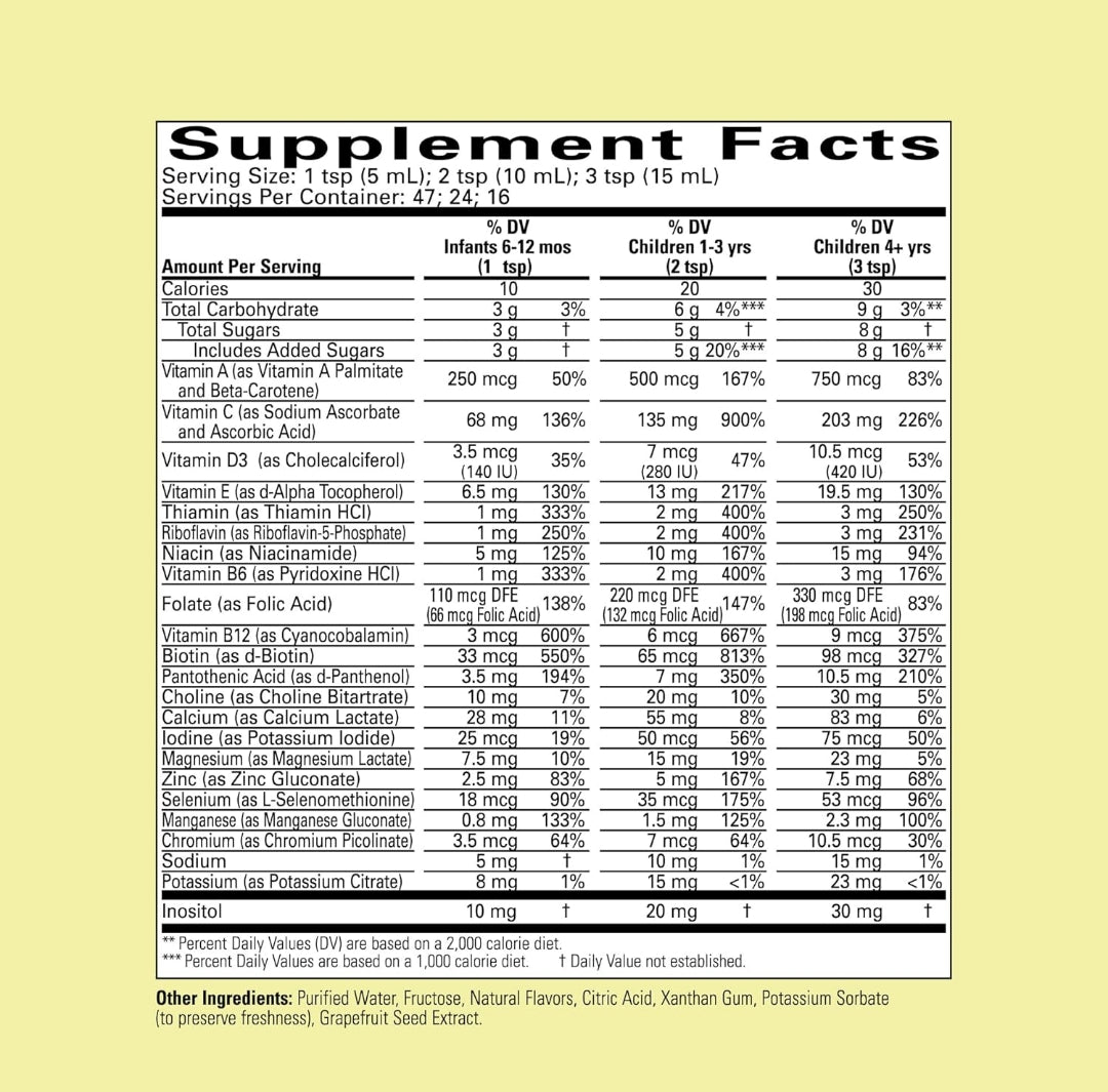 Multi Vitamin & Mineral 8 OZ