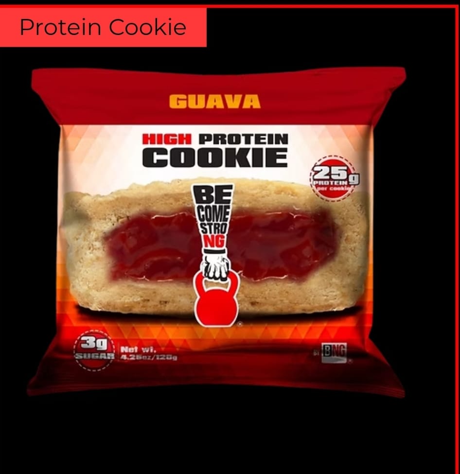 Become Strong High Protein Cookie Guava
