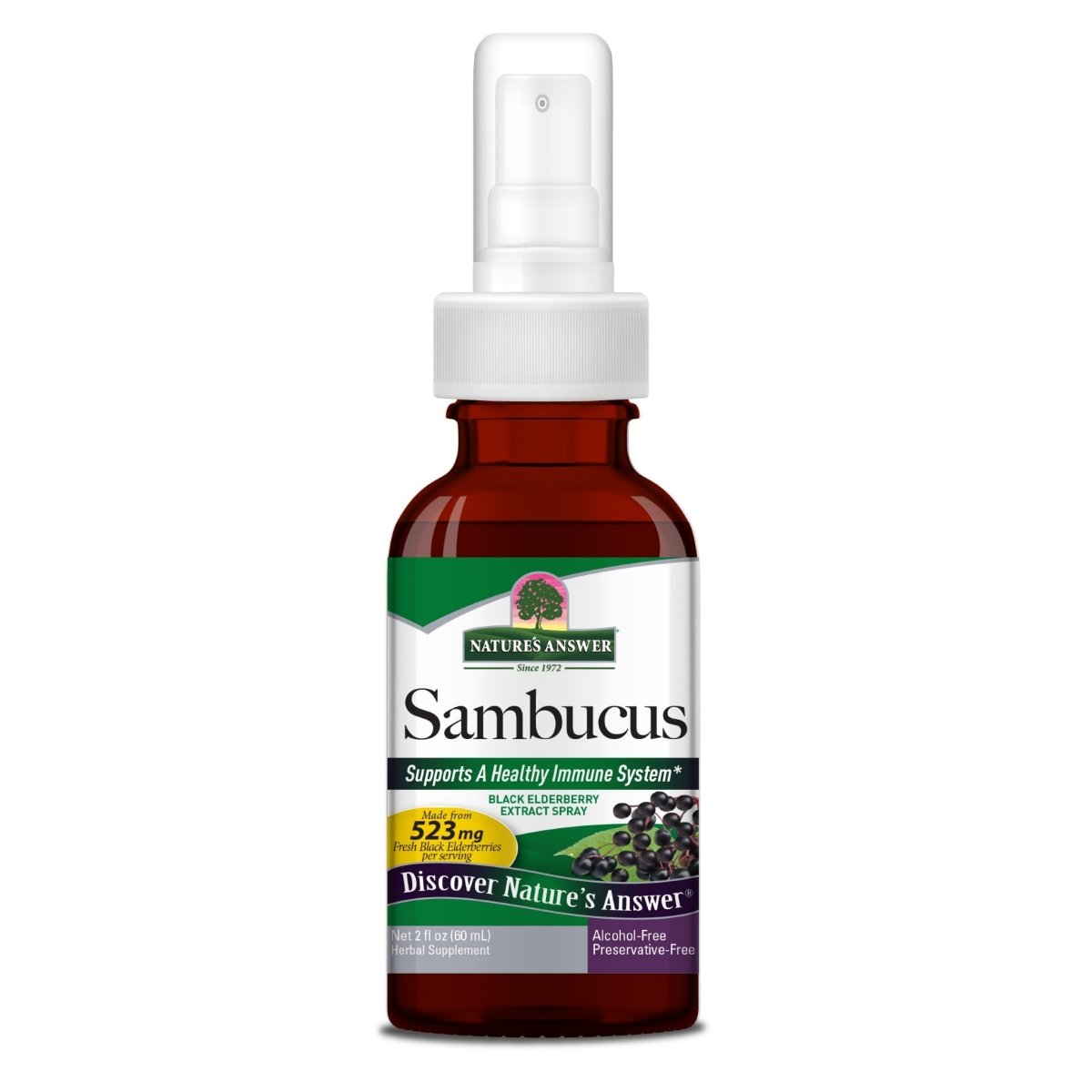 Sambucus Extract Spray 2 oz Nature's Answer