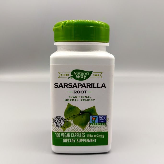 Sarsaparilla Root - 850mg - 100 Vegan Capsules - Nature&#39;s Way