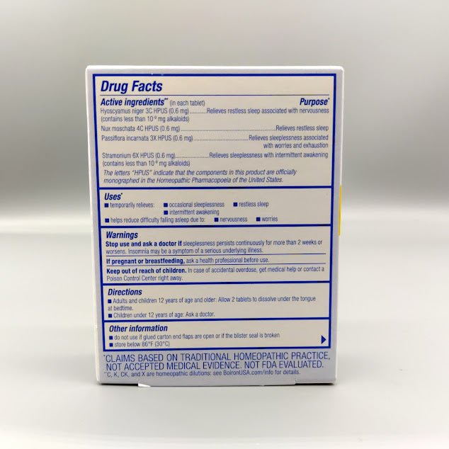 SleepCalm - Sleep Relief - 60 Meltaway Tablets Unflavored