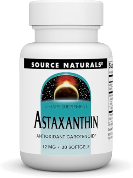 Source Naturals Astaxanthin 12 mg, 30 Softgels