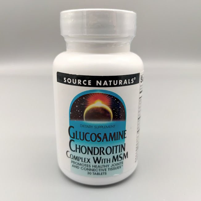 Source Naturals Glucosamine Chondroitin Complex With Msm 30 Tablet