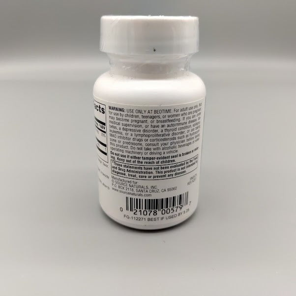 Source Naturals Melatonin 5mg, Orange, 50 Tablets