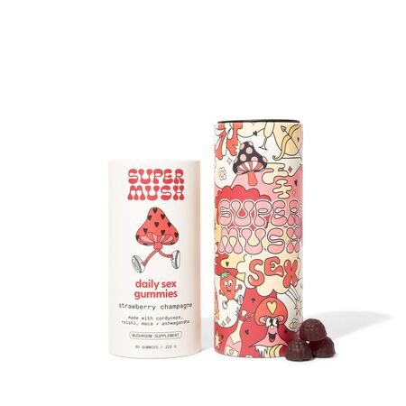 Super Mush Daily Sex Gummies – 60 Gomitas