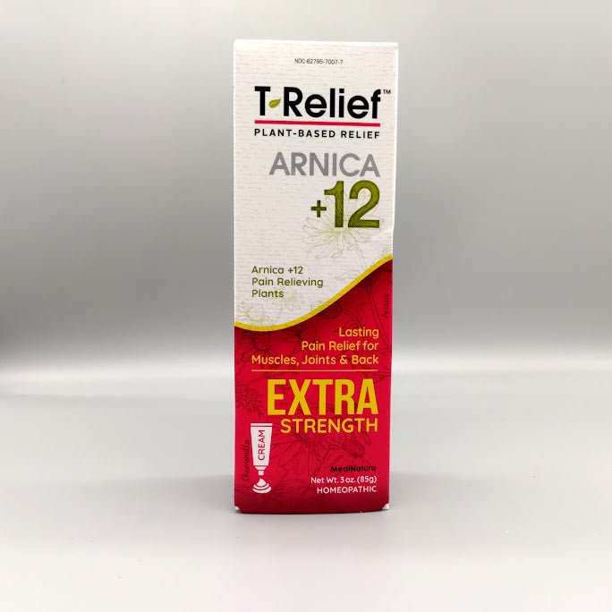 T-Relief Extra Strength Pain Relief Cream 3 oz MediNatura