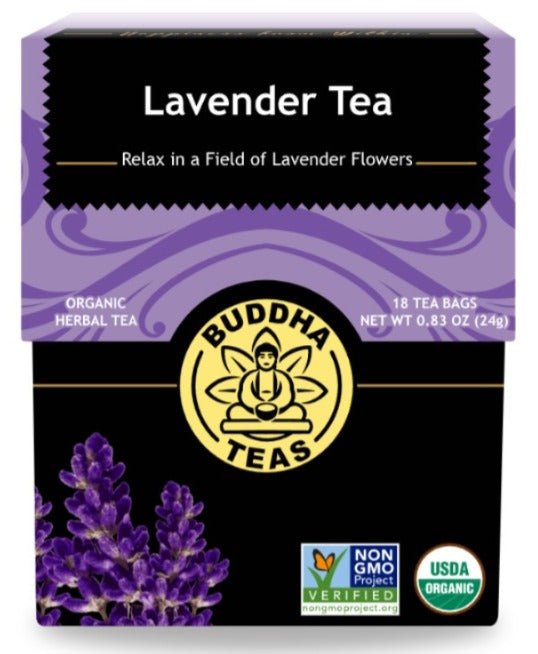 Té de Lavanda Orgánico (Organic Lavender Tea) - 18 bolsas