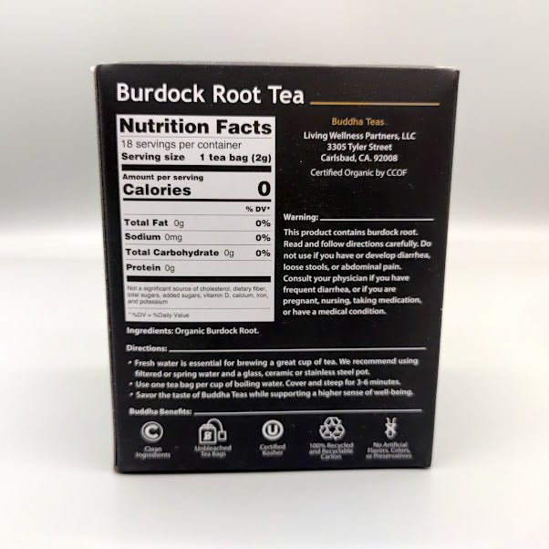 Tea Organic Burdock