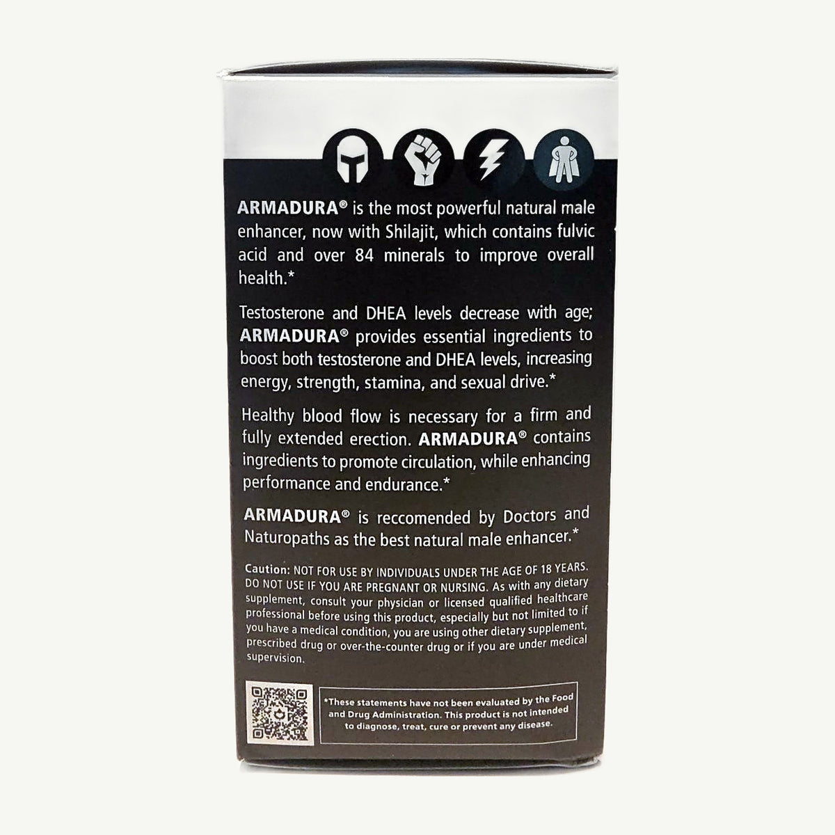 Armadura de Organic Health Labs: foto real del envase tomada en la tienda Borinquen Natural (4 de 5)