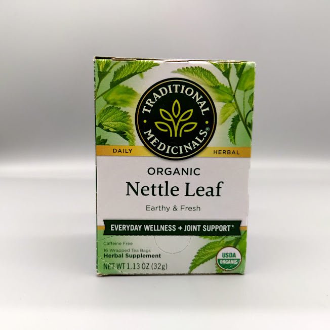 Traditional Medicinals Caffeine Free Organic Herbal Tea Nettle Leaf