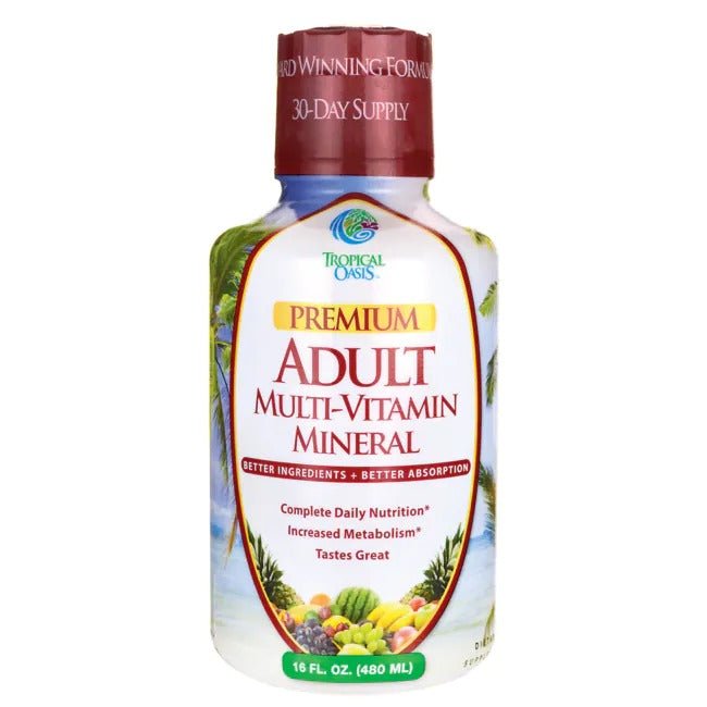 Tropical Oasis Adult Multi - Vitamin Mineral 16oz
