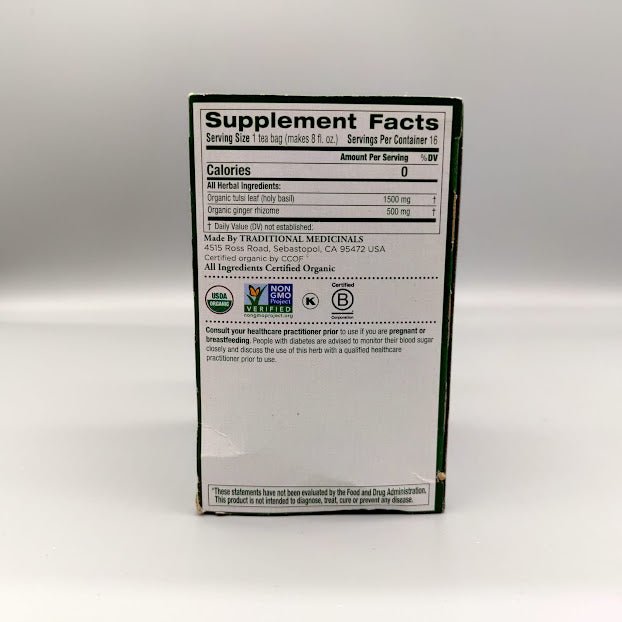 Tulsi with Ginger 16 Teabags