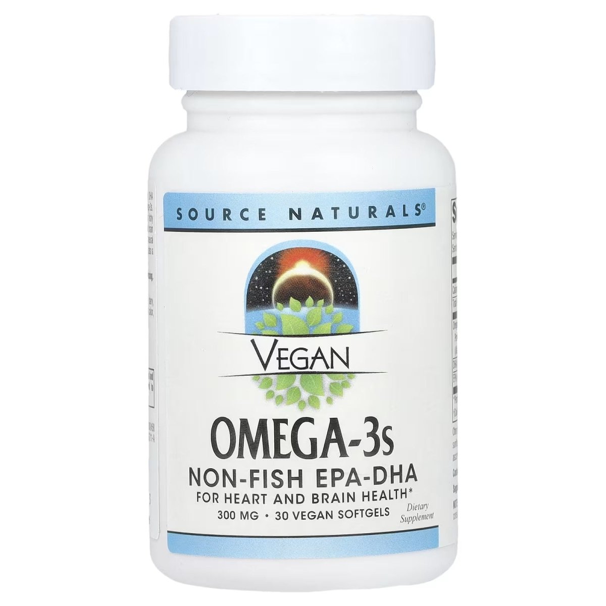 Vegan Omega - 3s EPA - DHA 300 mg 30 softgel