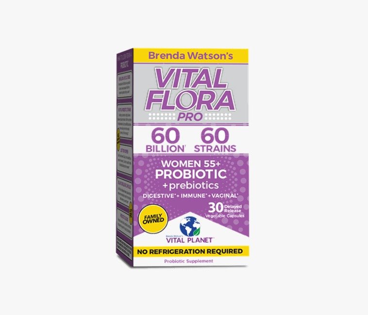 VITAL FLORA 60/60 SS WOMEN'S 55+ 30CT