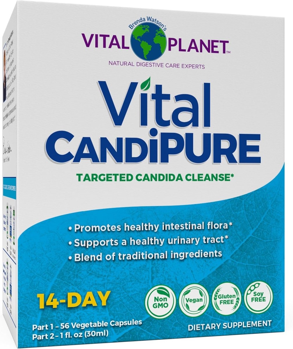 Vital Planet CandiPure - Targeted Yeast Cleanse (14 días)