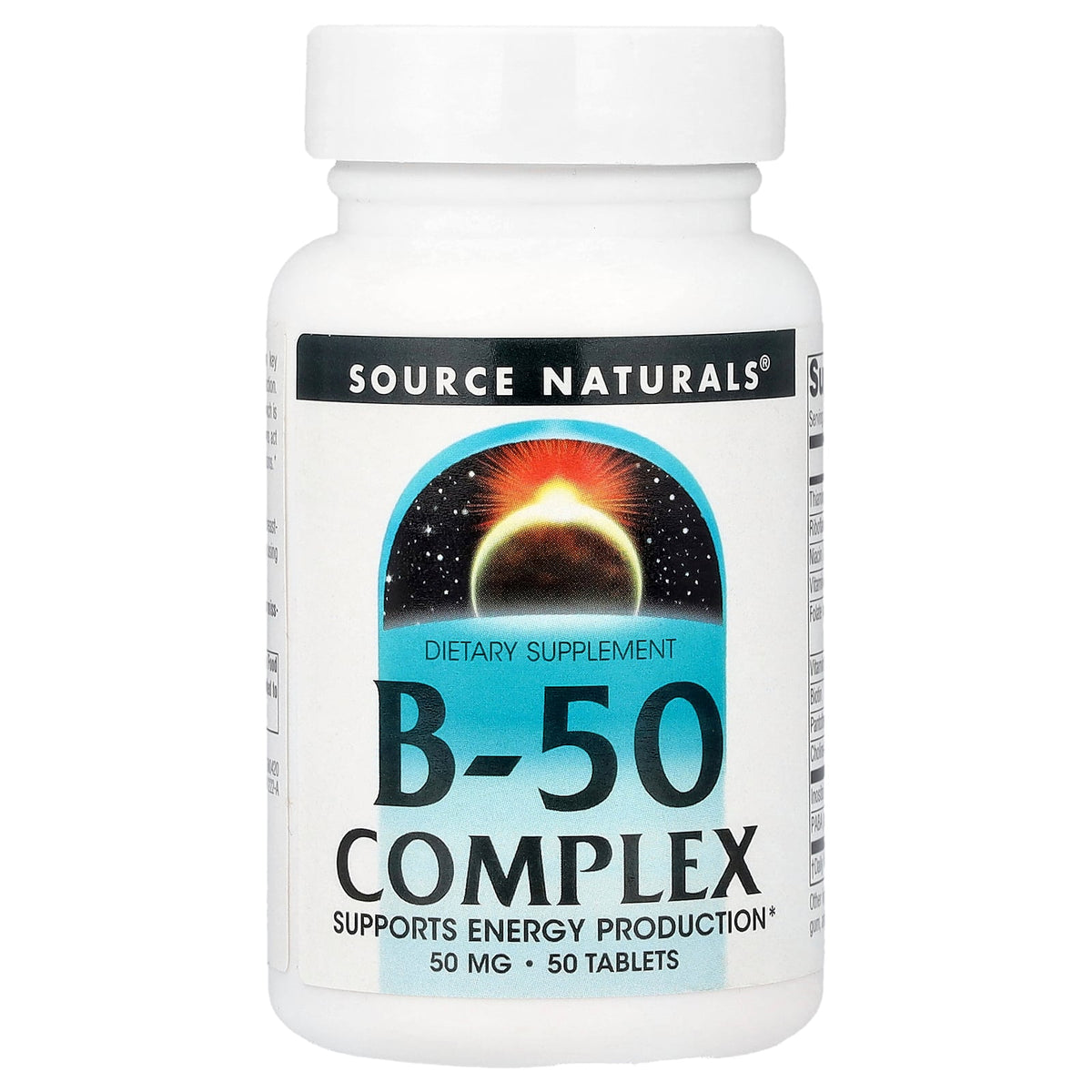Source Naturals B-50 Complex 50 mg 50 tablets