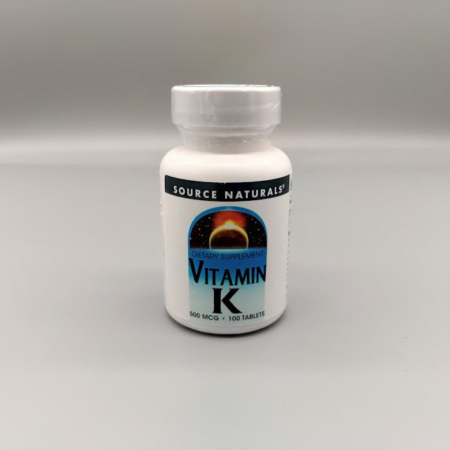 Vitamin K 500 mcg 100 Tablet