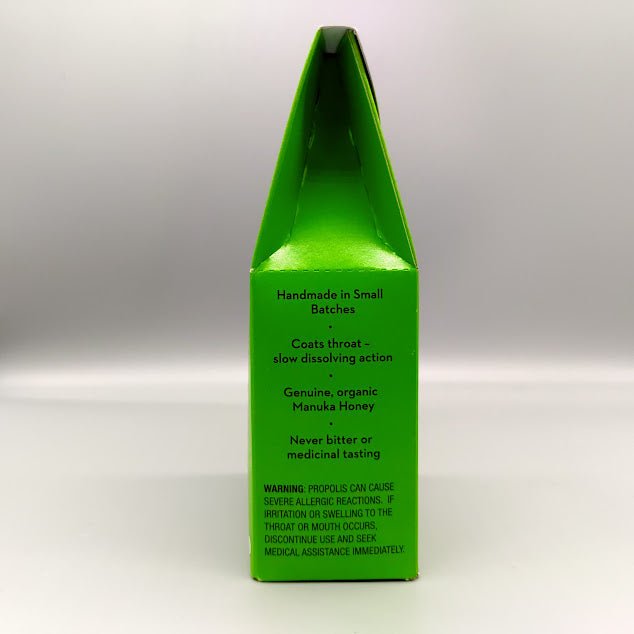 Wedderspoon Organic Manuka Honey Drops, Eucalyptus + Bee Propolis, 4.0 Oz, Unpasteurized, Genuine New Zealand Honey, Perfect Remedy For Dry Throats