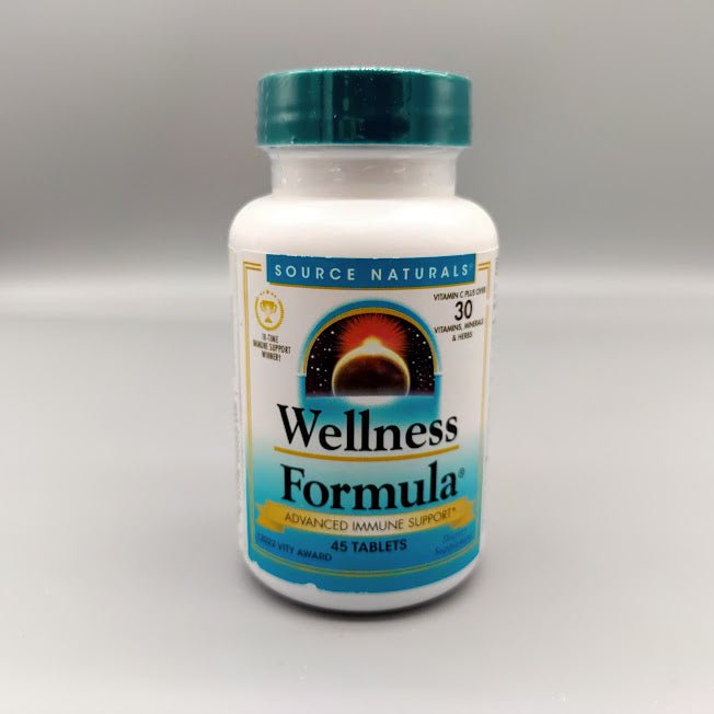 Wellness Formula, 45 Tablets Source Naturals