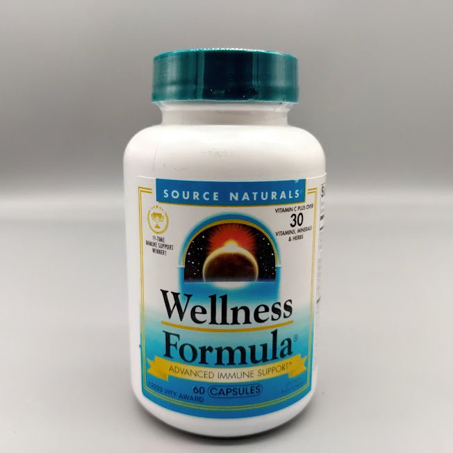 Wellness Formula - Herbal Defense Complex - 60 Capsules Source Naturals