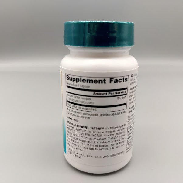 Wellness Transfer Factor - 125mg - 30 Capsulas