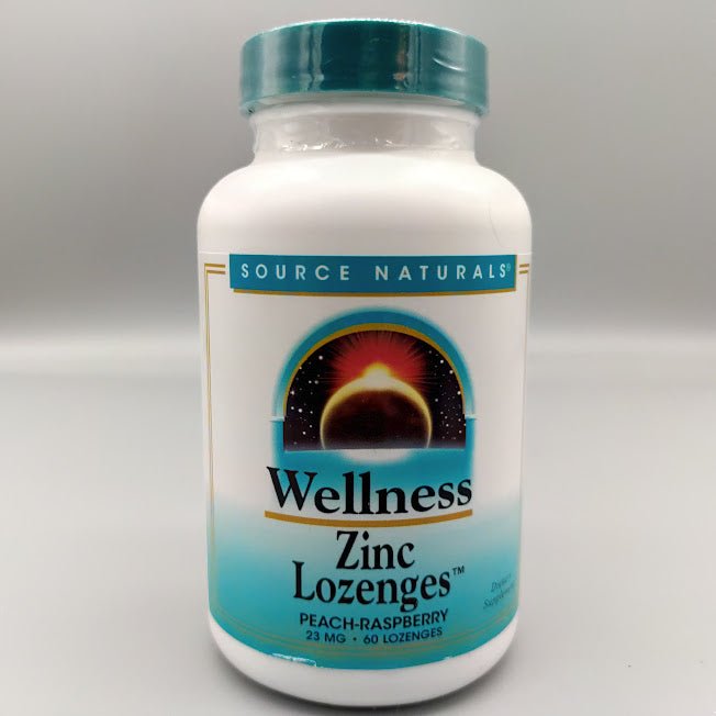 Wellness Zinc Lozenges™ 23 mg 60 TABLETS