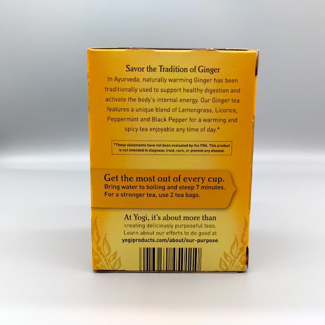 Yogi Tea Herbal Tea, Ginger, 16 bags