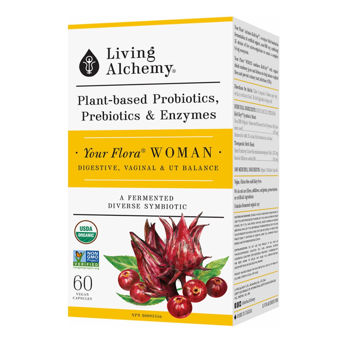 Your Flora Probiotics Woman: Vaginal &amp; UT Health - 60 cápsulas