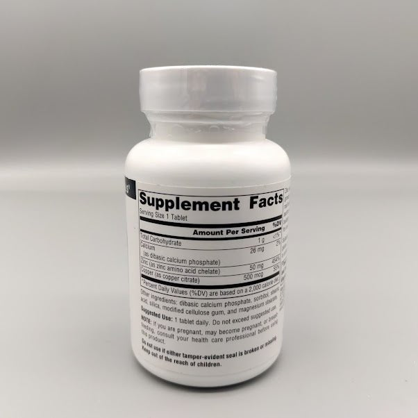 Zinc 50 mg- 100 Caps
