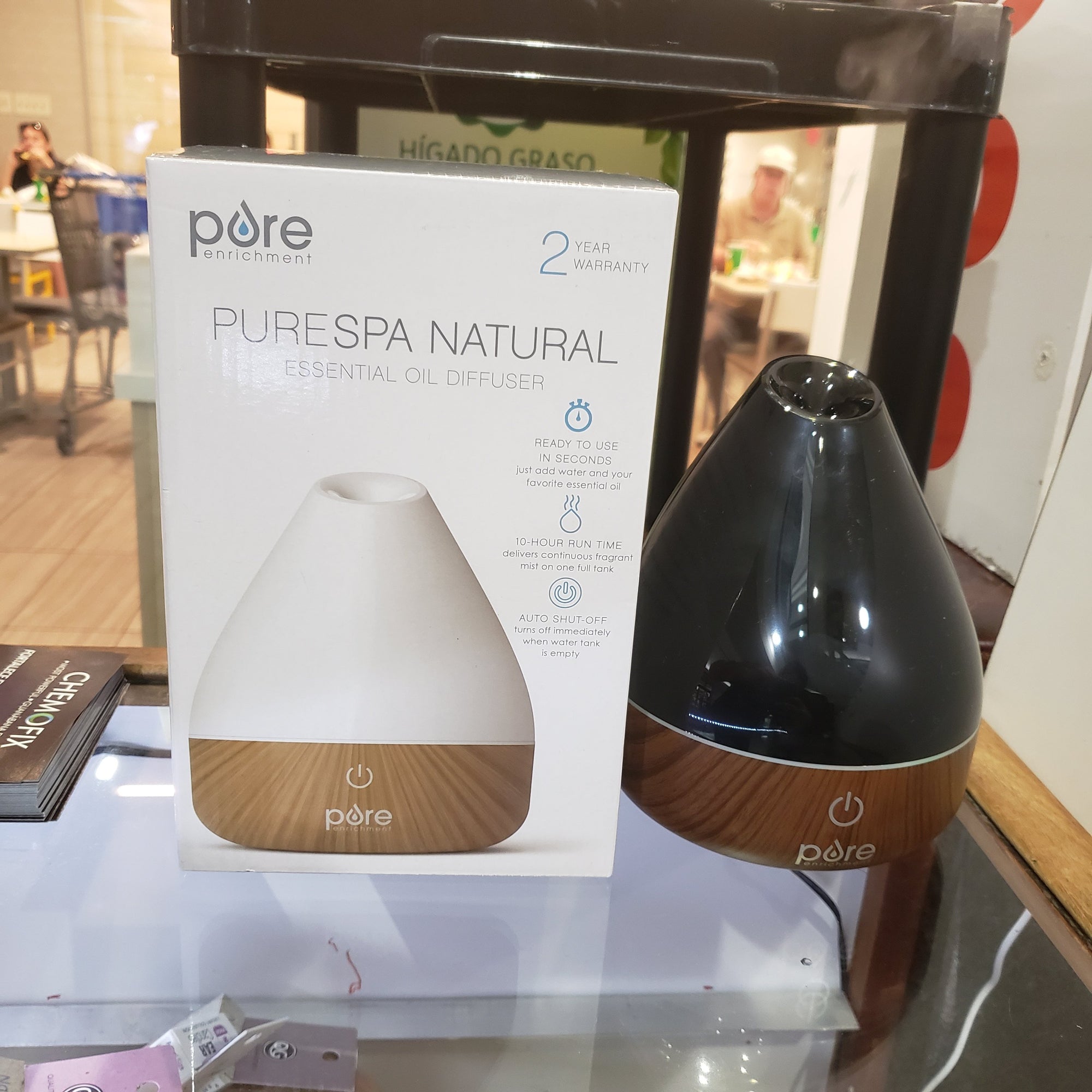 Pure Purespa Natural Essential Oil Diffuser