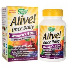 Alive! Once Daily Women&#39;s 50+ Ultra 60 caps