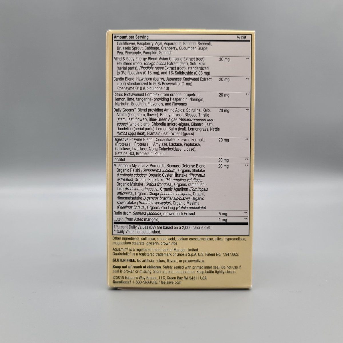 Alive! - Once Dialy - Men's 50+ - Ultra Potency - Multi-Vitamin