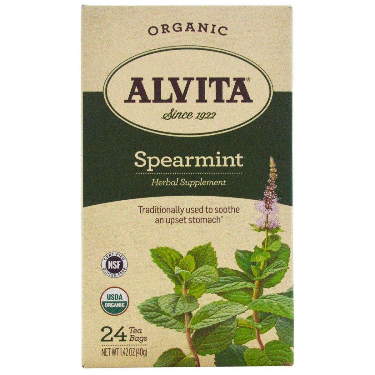 Alvita Organic Tea Spearmint - 24 Bags