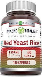 Amazing Formulas Red Yeast Rice 1200 mg 120 Caps