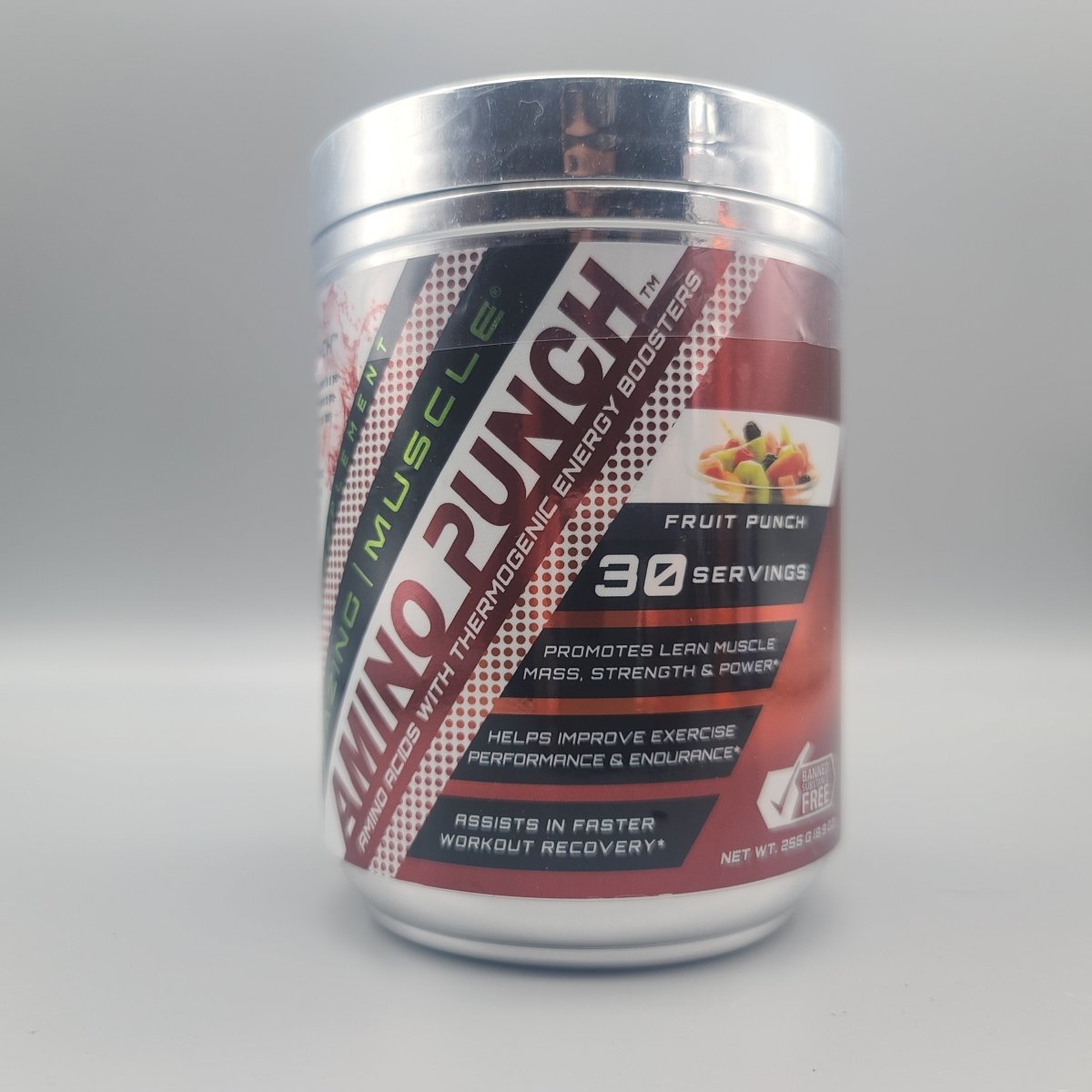 Amazing Muscle- Amino Punch-Fruit Punch-30 Servings-255gm