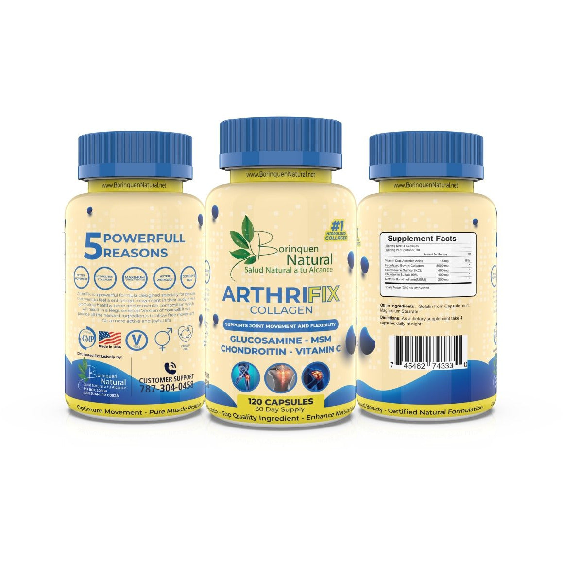 Arthri Solution o ArthriFix - Colageno Hidrolizado