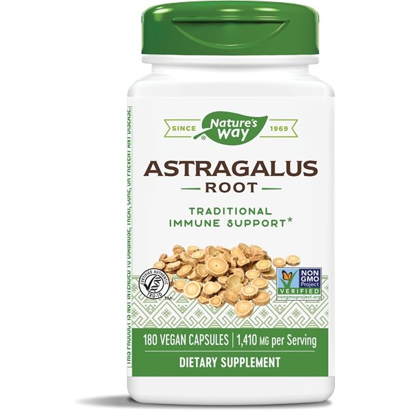 Astragalus Root / 180 Vegetarian Capsules