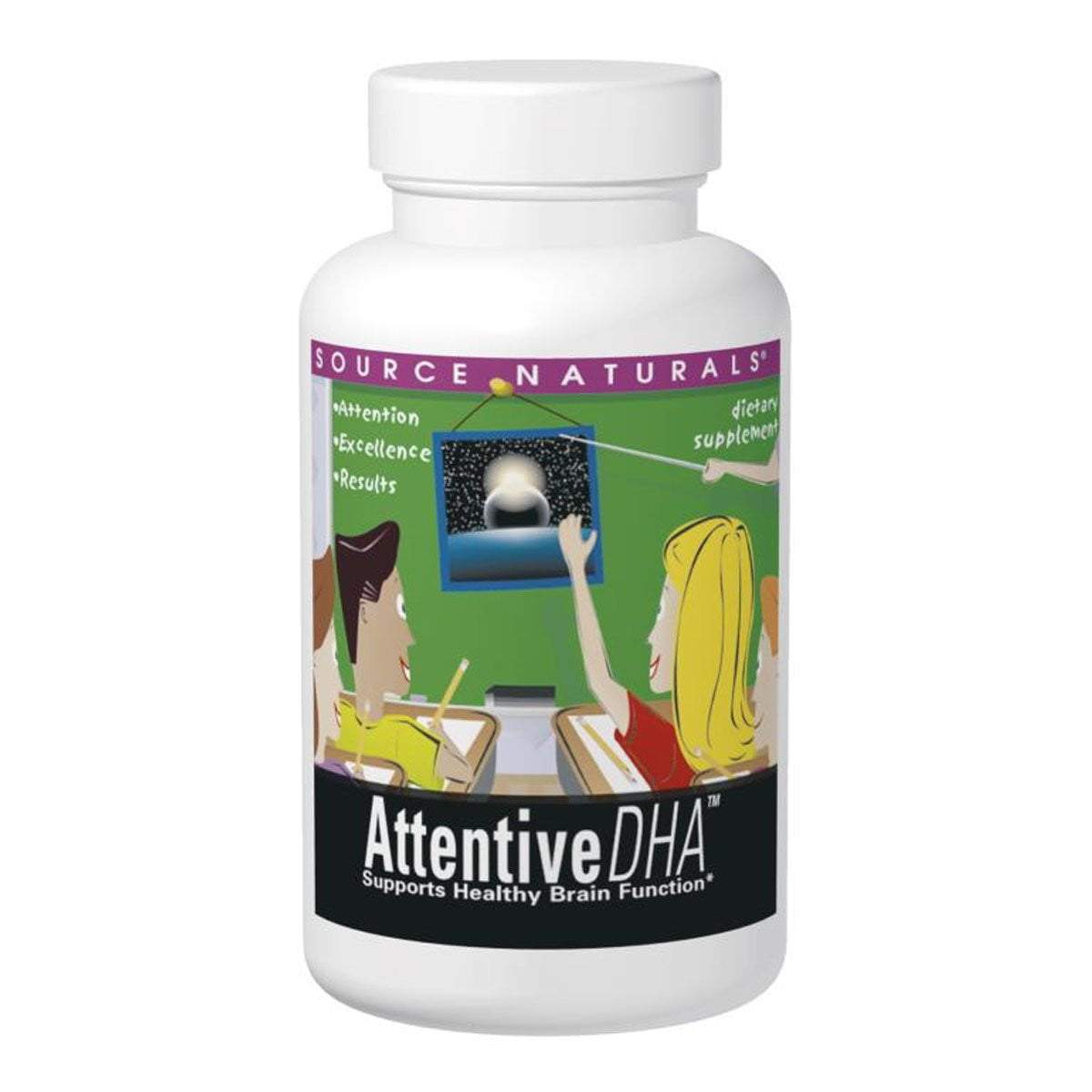 Attentive DHA, 100 mg, 30 Softgels