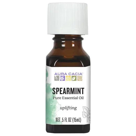 Aura Cacia Essential Oil Spearmint 0.5 ounce